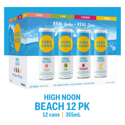 High Noon Beach Pack 12pk 12oz Can 4.5% ABV