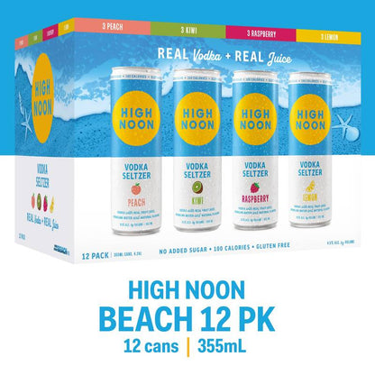 High Noon Beach Pack 12pk 12oz Can 4.5% ABV