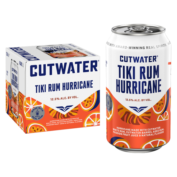Cutwater Bali Hurricane 4pk 12oz – BevMo!
