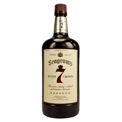 Seagram's 7 Crown American Blended Whiskey, 1.75 L (80 Proof)