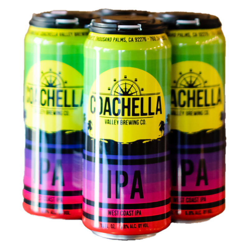 Coachella Valley Brewing West Coast IPA (4PKC 16 OZ) – BevMo!