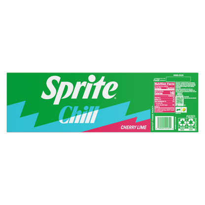 Sprite Chill Cherry Lime 12pk 12oz Can