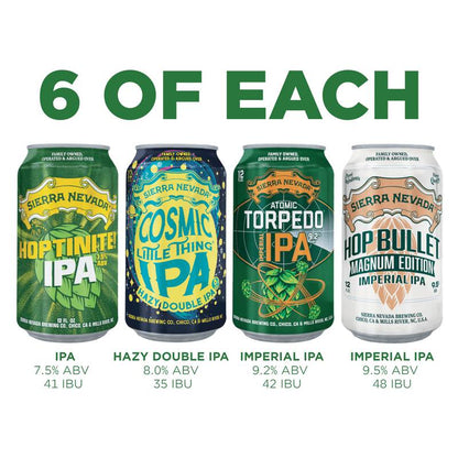 Sierra Nevada Heavy Hitters IPA Pack 24pk 12oz Cans