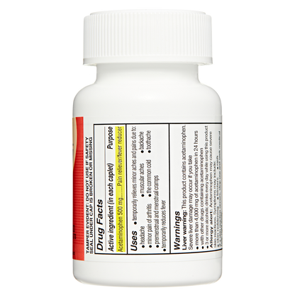 Goodnow Extra Strength Pain Relief Acetaminophen 100 caplets
