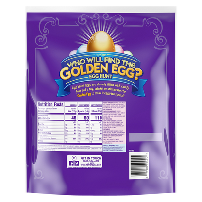 Wonka Golden Egg Hunt Plastic Candy-Filled Eggs 12ct