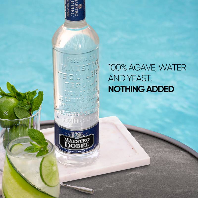 Maestro Dobel Silver Tequila 750ml (80 Proof)
