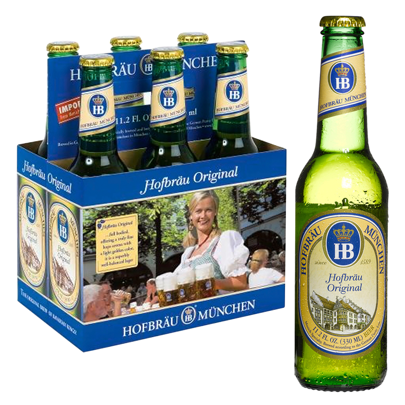 Hofbrau Hefeweizen 6pk 12oz Btl 5.1% ABV