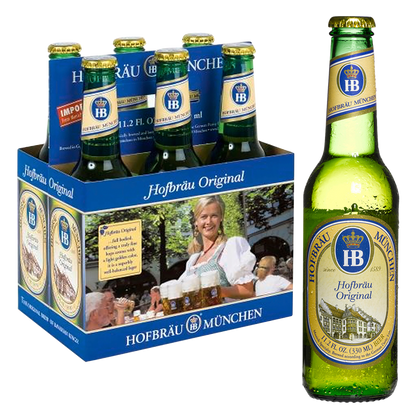 Hofbrau Hefeweizen 6pk 12oz Btl 5.1% ABV