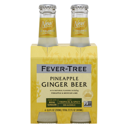 Fever-Tree Pineapple Ginger Beer, 4-pack