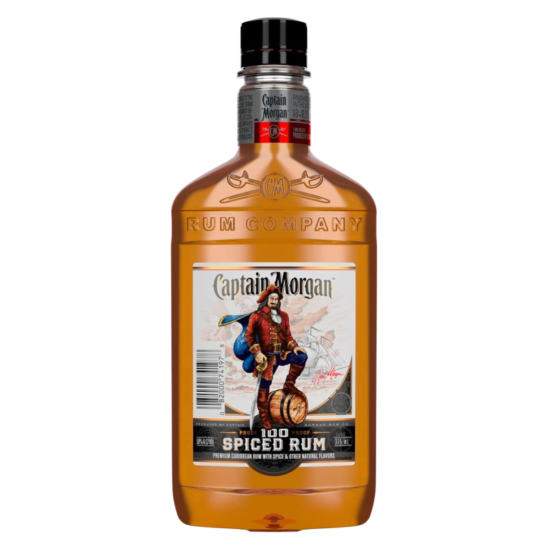 Captain Morgan Spiced Rum 100pf 375ml