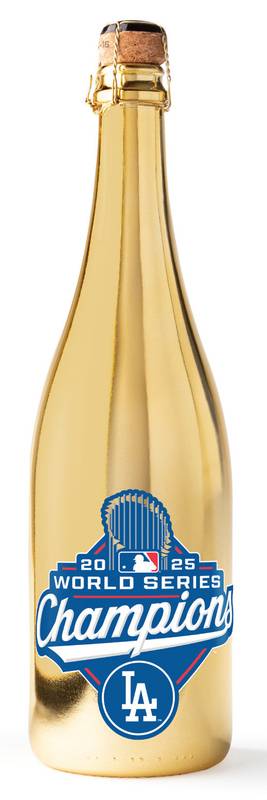 Manos Dodgers Champion Bubbly