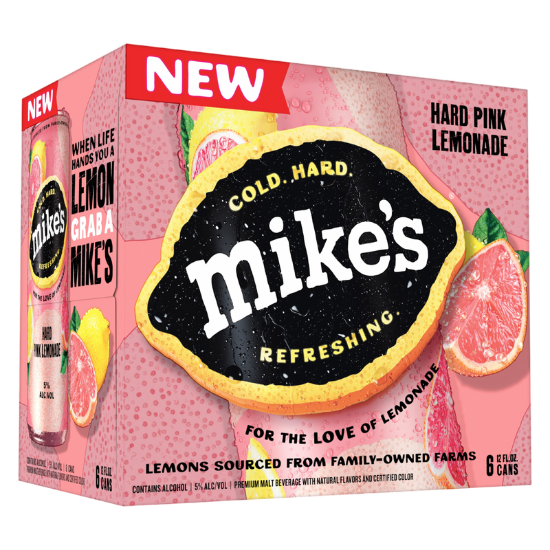 Mike's Hard Pink Lemonade 6pk 12oz Can