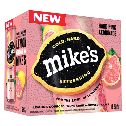 Mike's Hard Pink Lemonade 6pk 12oz Can