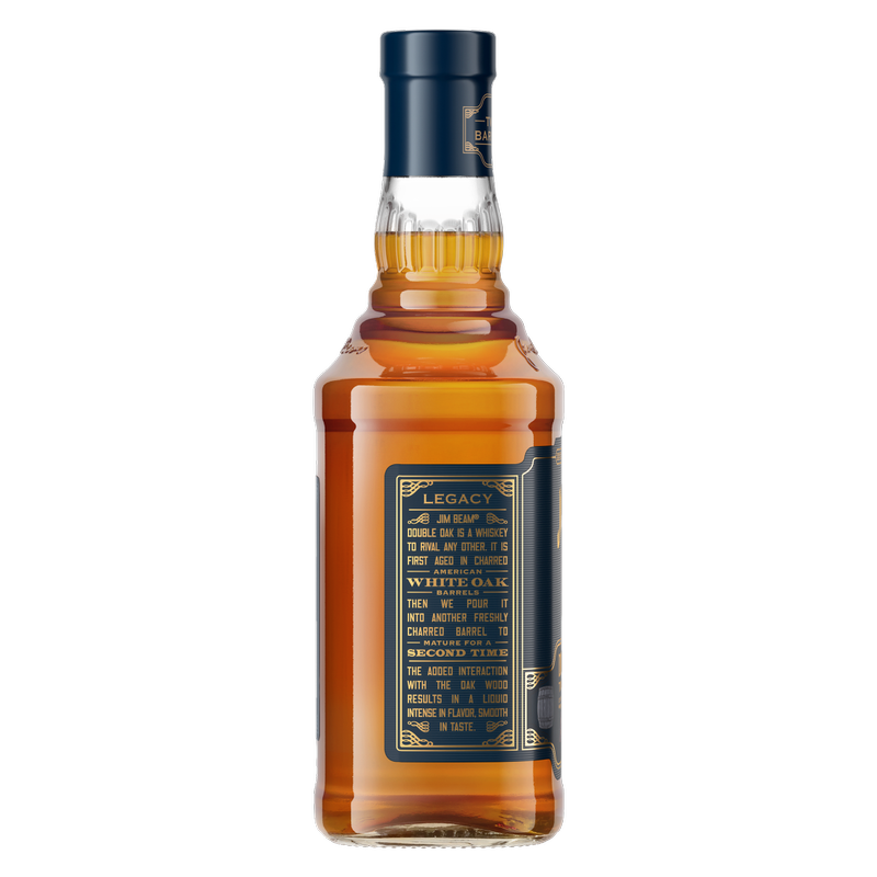 Jim Beam Double Oak Bourbon Whiskey 750ml (86 proof)