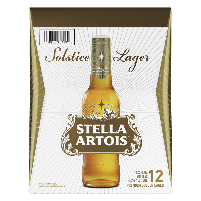 Stella Artois Solstice Lager 12pk 12oz Btl