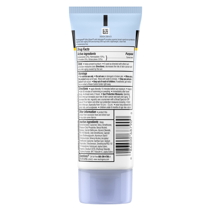 Neutrogena Ultra Sheer Dry-Touch Sunscreen Lotion Broad Spectrum SPF 55 3oz