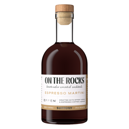 On the Rocks EFFEN Espresso Martini 375ml (40 Proof)