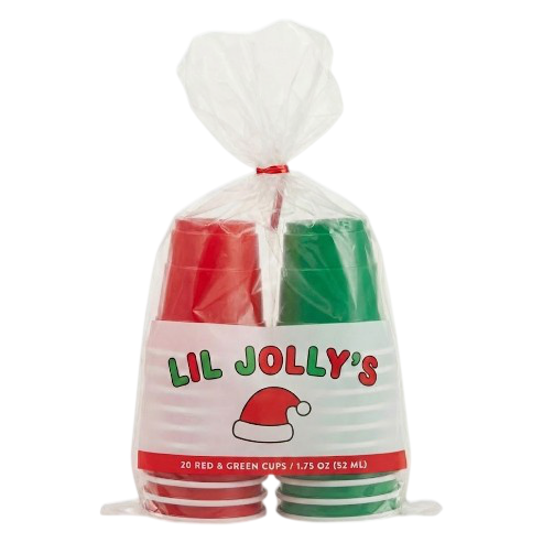 TRUE Lil Jolly's Plastic Shot Cups 20ct