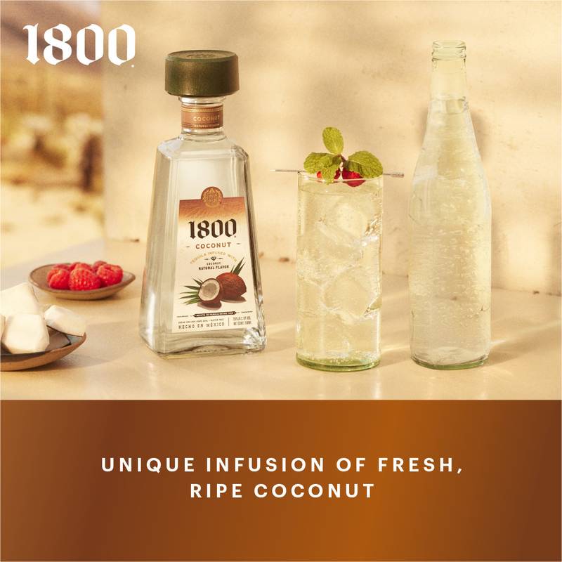 1800 Tequila Coconut 750ml (70 Proof) - 1800 – BevMo!