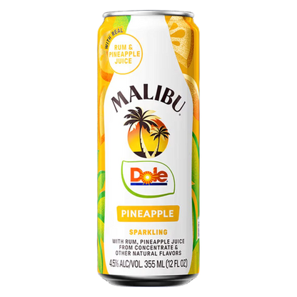 Malibu Dole Pineapple 12oz can