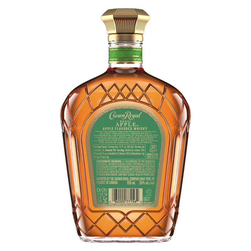 Crown Royal Regal Apple Whisky 750ml (70 Proof)