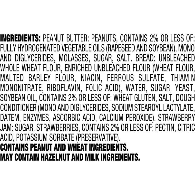 Smucker's Protein Uncrustables Bright Eyed Berry 8ct