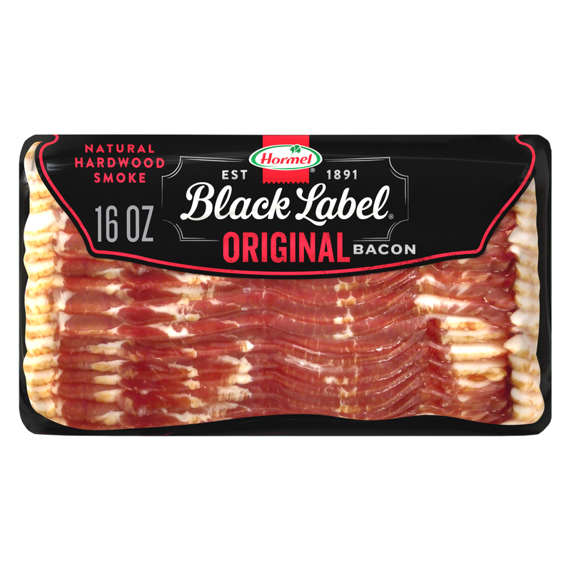Hormel Black Label Natural Hardwood Original Smoked Bacon - 16oz