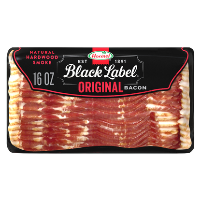 Hormel Black Label Natural Hardwood Original Smoked Bacon - 16oz