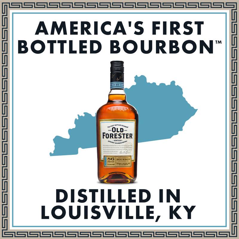 Old Forester 86 Proof Kentucky Straight Bourbon Whisky, 1.75 L