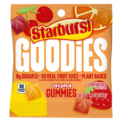 Starburst Goodies Gummies Original, 1.8oz