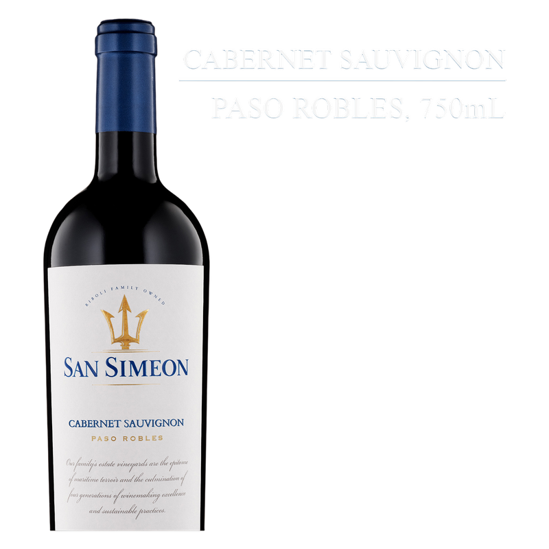 San Simeon Paso Robles Cabernet Sauvignon Red Wine 750 ml