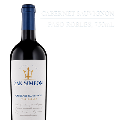 San Simeon Paso Robles Cabernet Sauvignon Red Wine 750 ml