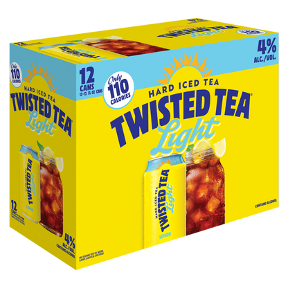 Twisted Tea Light 12pk 12oz Can 5.0% ABV