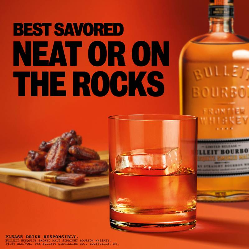 Bulleit Bourbon Mesquite Smoked Malt 750ml