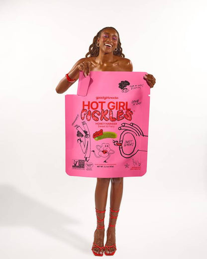 HOT GIRL PICKLES Grab & Go – Honey Harissa 2.2oz