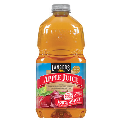 Langers Apple Juice 64oz Btl