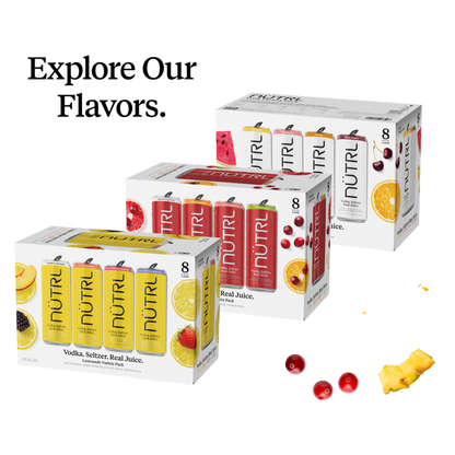 NUTRL Seltzer Pineapple Vodka Hard Seltzer 12oz Can 4.5% ABV