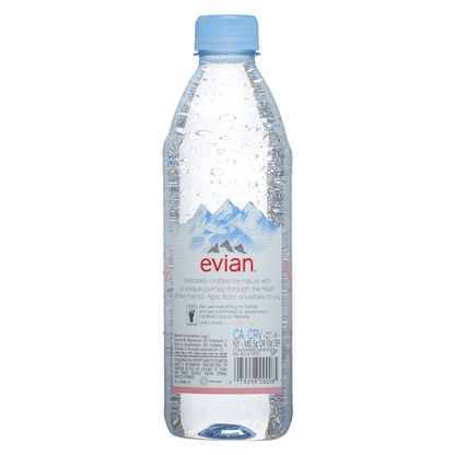 Evian Natural Spring Water 500ml