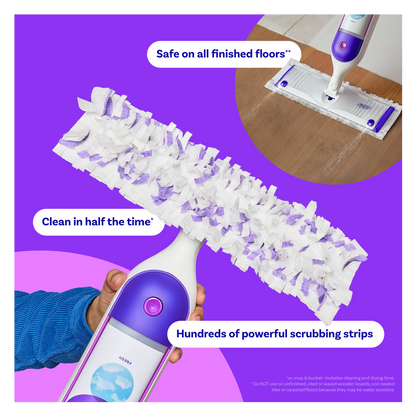 Swiffer PowerMop Multi-Surface Mopping Pad Refills, 8pk