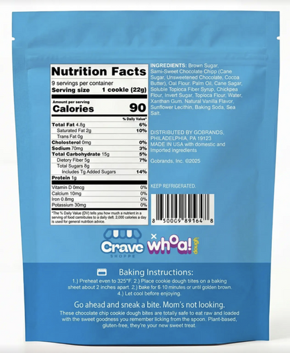 Crave Shoppe Chocolate Chip Cookie Dough