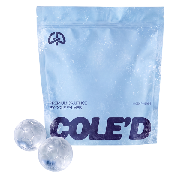 Soccer Ball Craft Ice 4pk, COLE'D