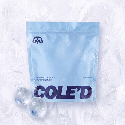 COLE'D Soccer Ball Craft Ice 4pk