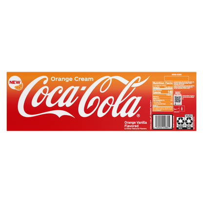 Coca-Cola Orange Cream 12pk 12oz Can