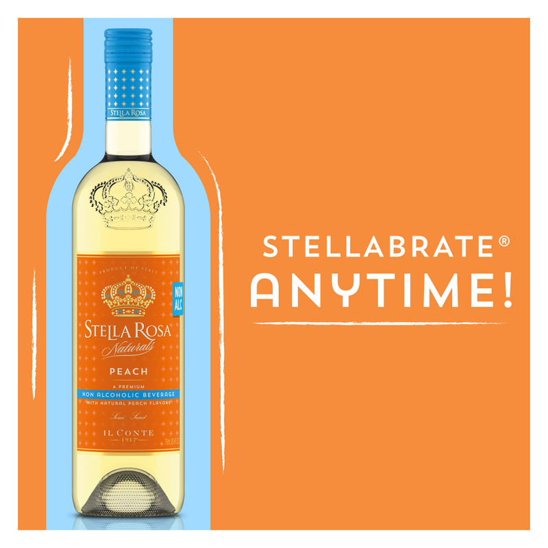 Stella Rosa Naturals Peach Non-Alcoholic Wine 750 ml