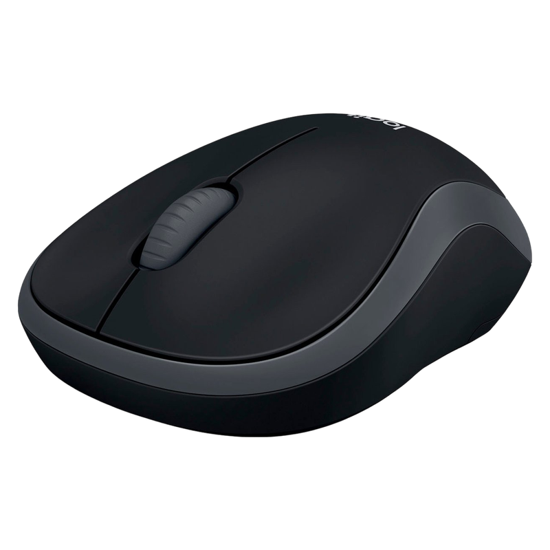 Logitech M185 Black Wireless Computer Mouse