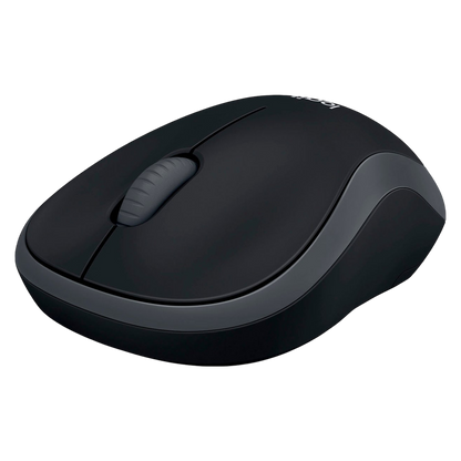 Logitech M185 Black Wireless Computer Mouse