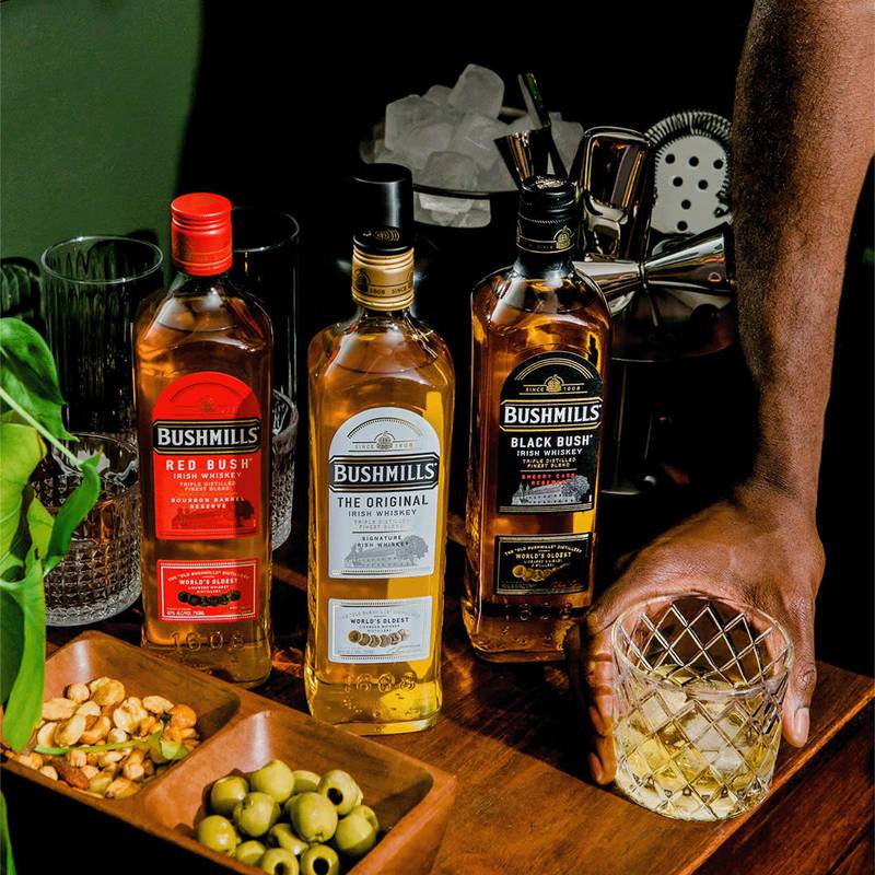 ウイスキー4本セット（Bushmills, Jameson, Busker） Bushmills Red Bush Irish Whiskey 750ml (80 Proof) - Bushmills – BevMo!