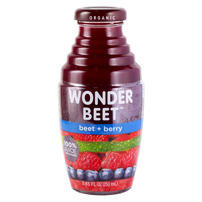 Wonder Juice Organic Beet & Cherry Cold-Pressed Juice 8.45oz Glass Btl
