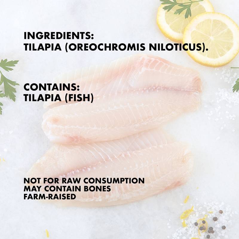 Tilapia Fillets (Frozen) - 12oz