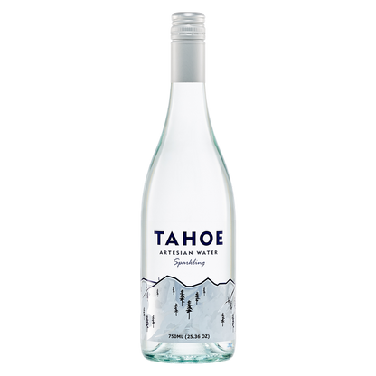 Tahoe Artesian Sparkling Water 750ml Glass Bottle